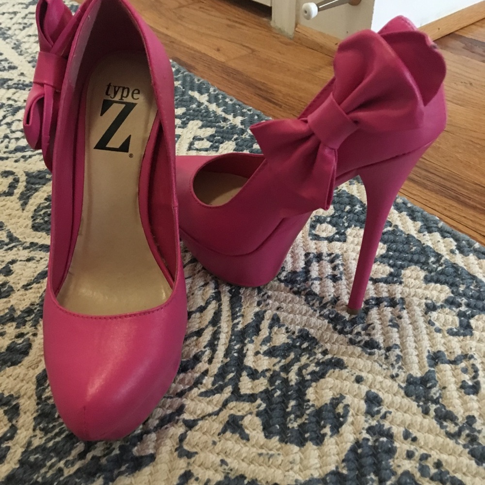 Pink High Heel Pumps
